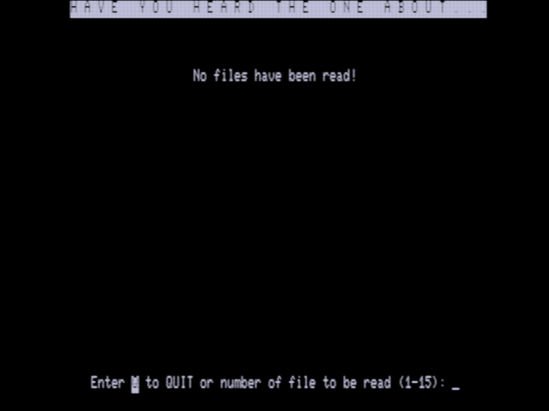 Screen shot